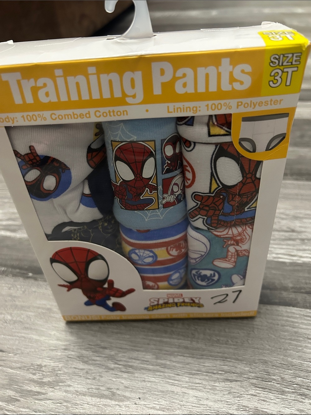 Marvel Spider-Man Training Pants Set - Blue, Red, White